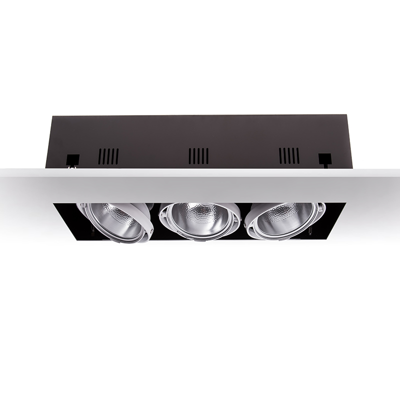 ART-E-205 х3 LED светильник карданный Downlight   -  Встраиваемые светильники 